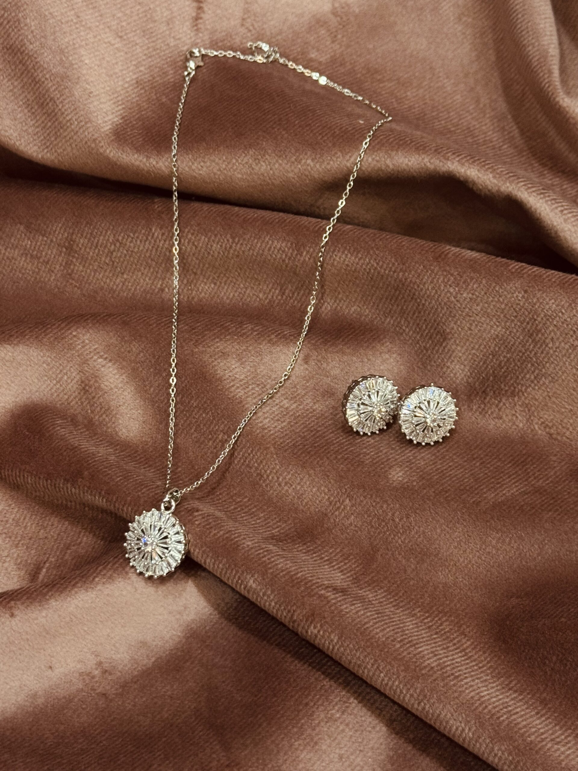 crystal floral set