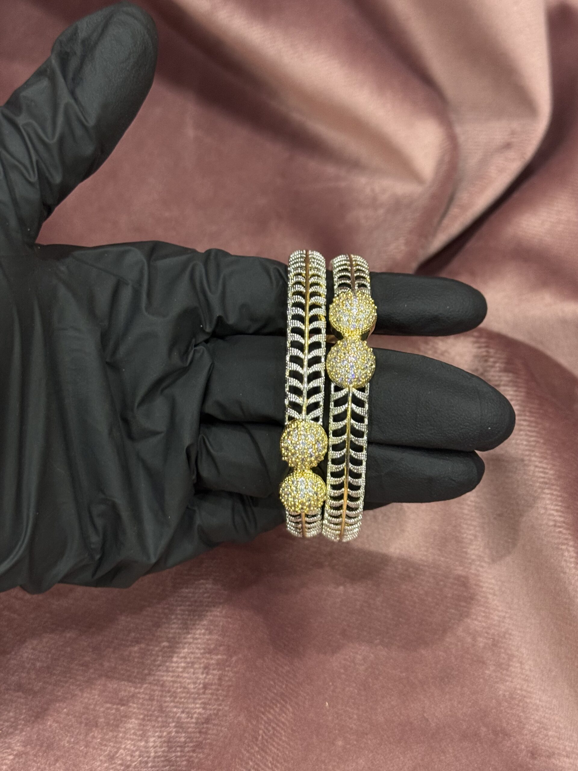 One carat Karas - Two toned - Image 2