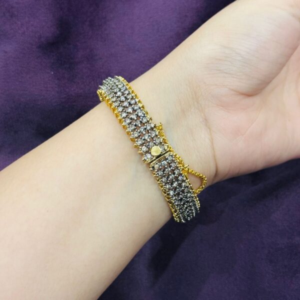 dual tone bangle single