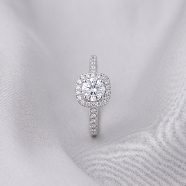 Silver Ring - Halo