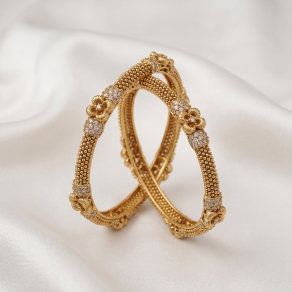 Antique Bangles - Floral