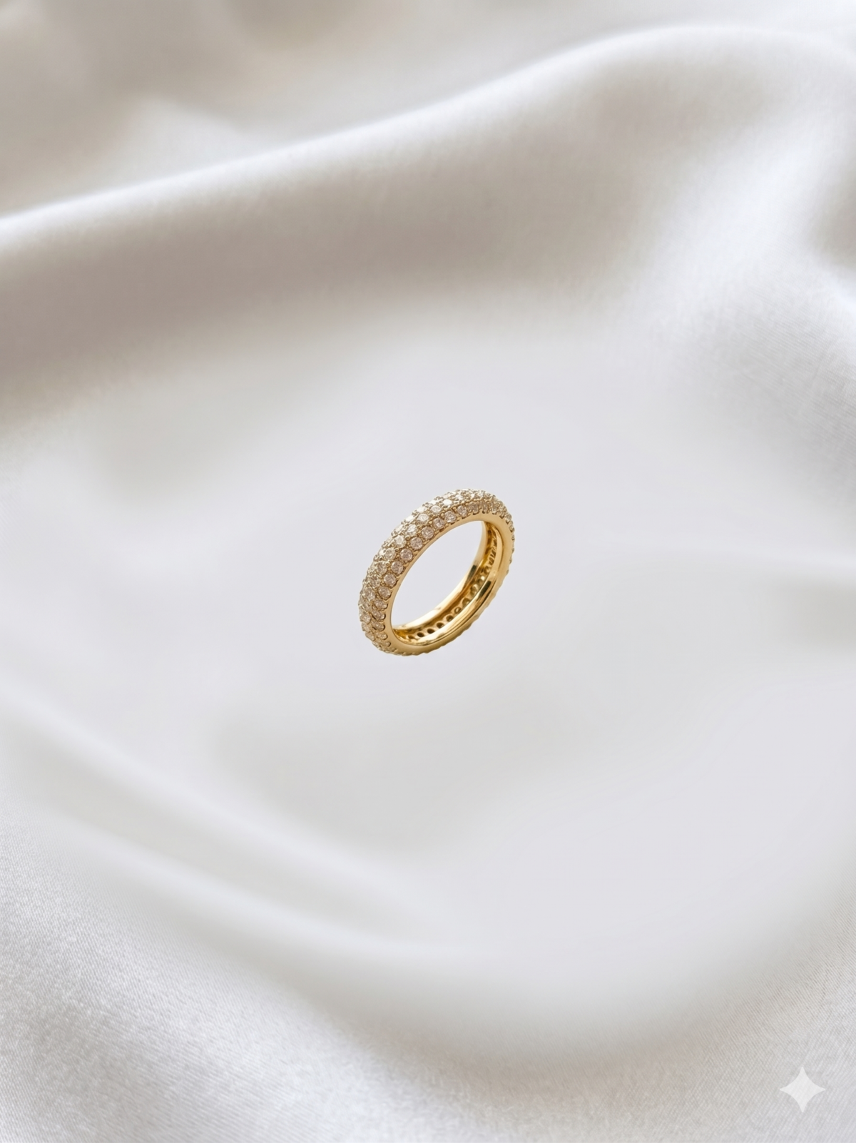 Gold Ring - Two Row Band