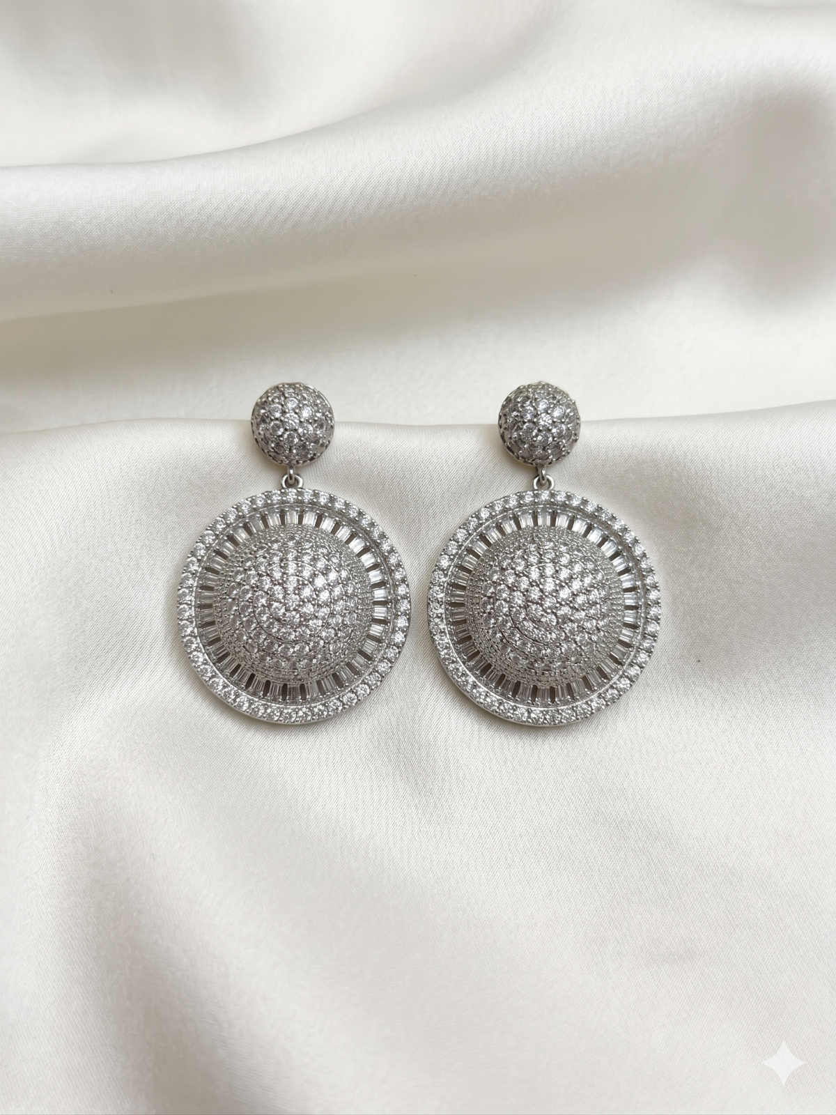Fancy Drop Earrings - Sphere