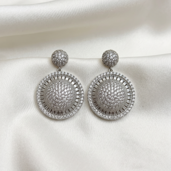 Fancy Drop Earrings - Sphere