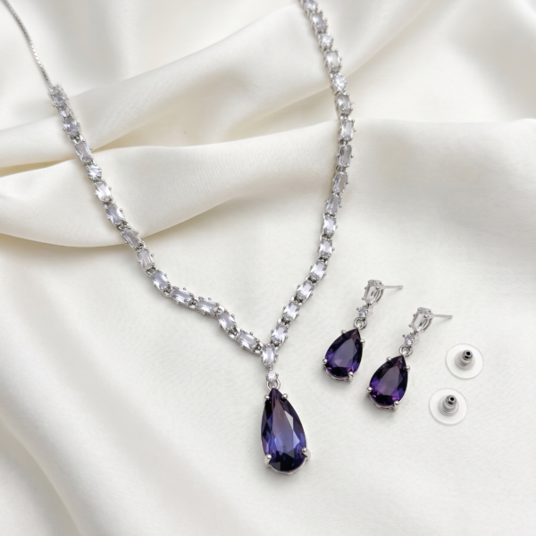 Necklace set - Plum