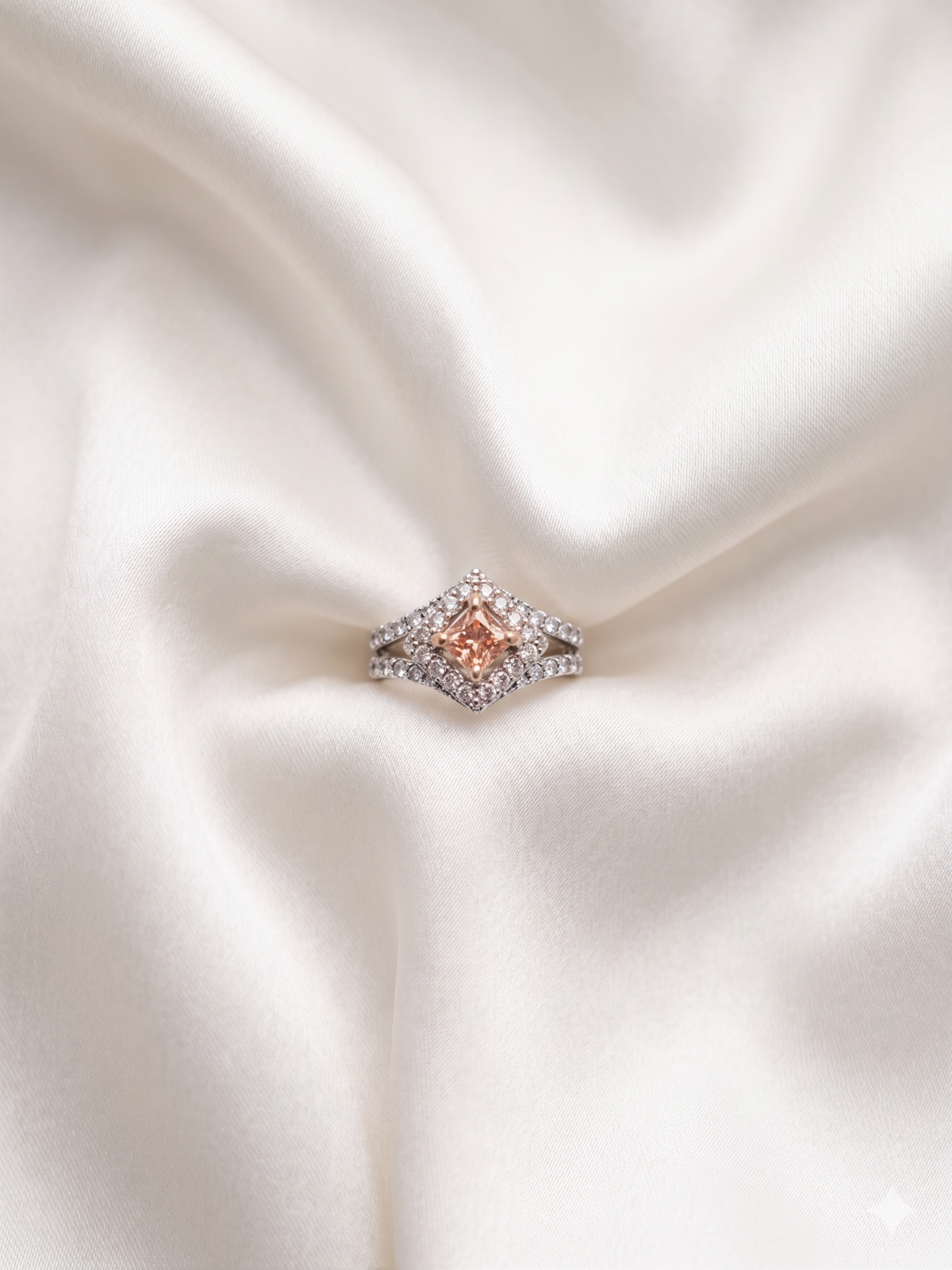 Gold Plated Ring - Triangular
