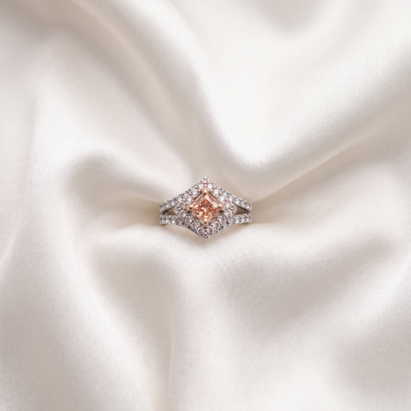 Gold Plated Ring - Triangular