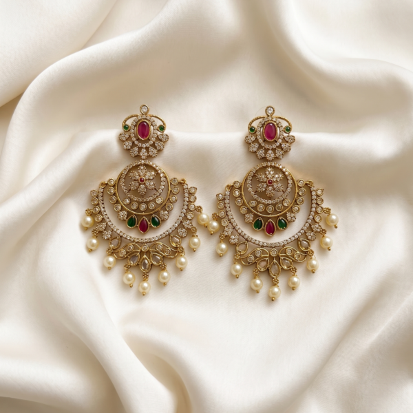 Earrings - Multi Color Jhumka