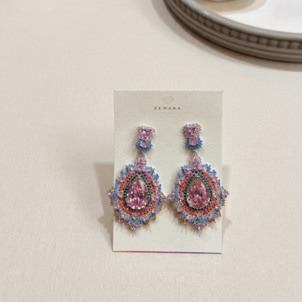 Fancy Earrings - Pink Cover
