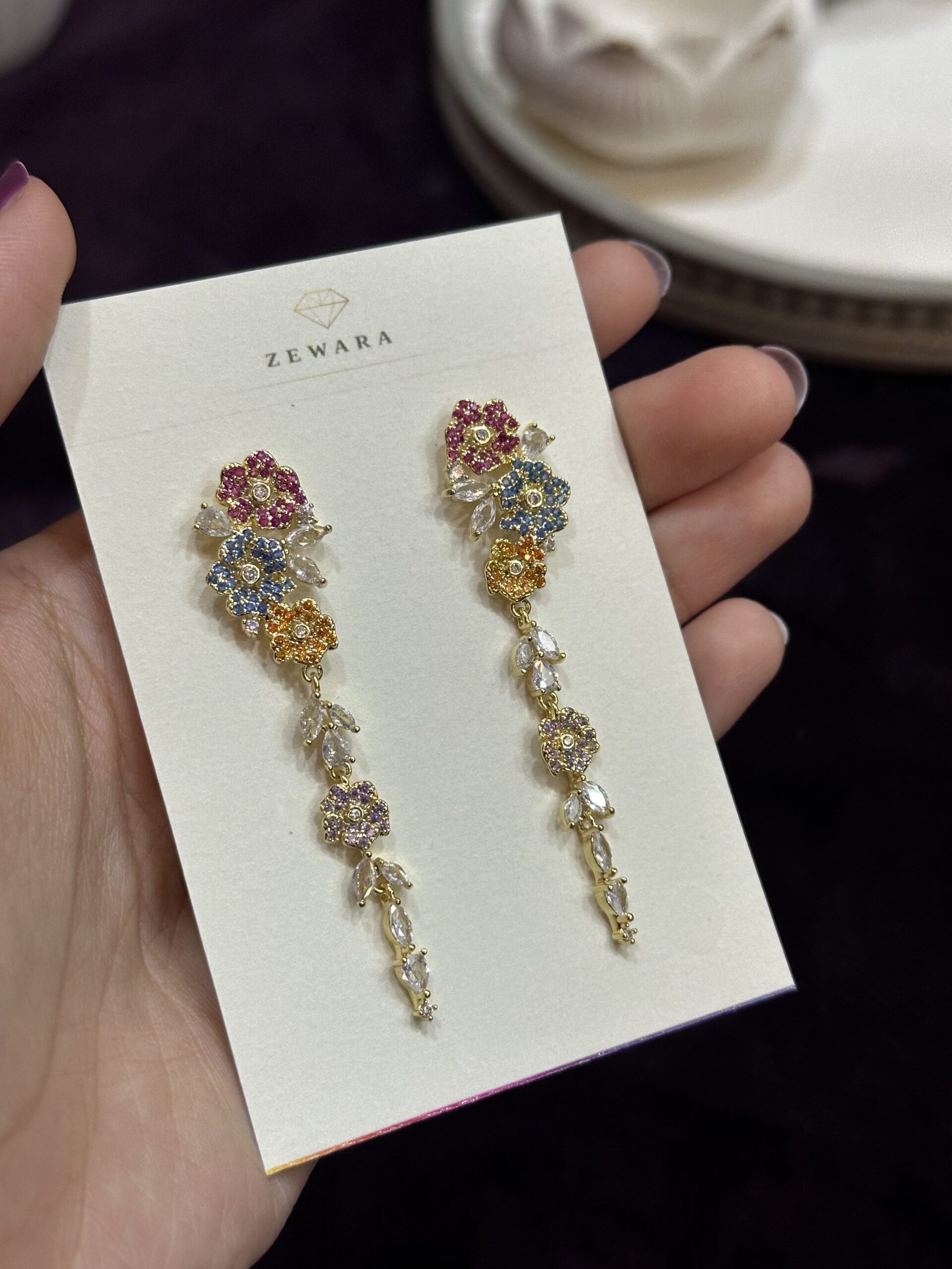 Fancy Earrings - Flower